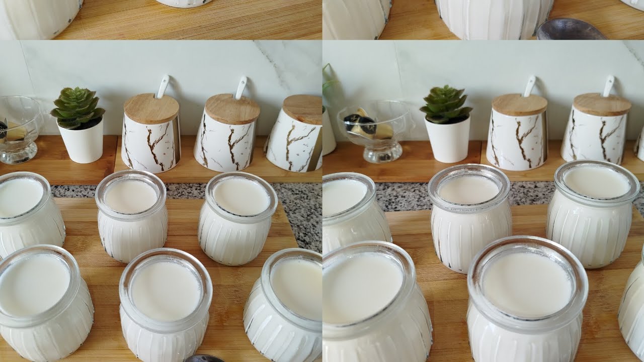 دانون منزلي ناجح من أول تجربة وصفة ساهلة و كيجي عاقد يا سلام 