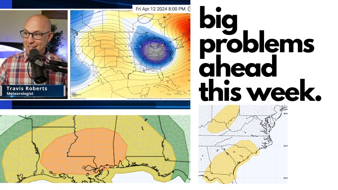 SEVERE WEATHER THREAT is EXPANDING - Big Storm Moving East - YouTube