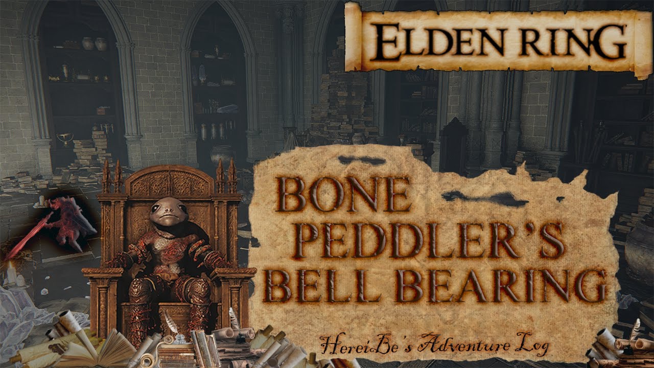 Bone Peddler's Bell Bearing Location Elden Ring YouTube
