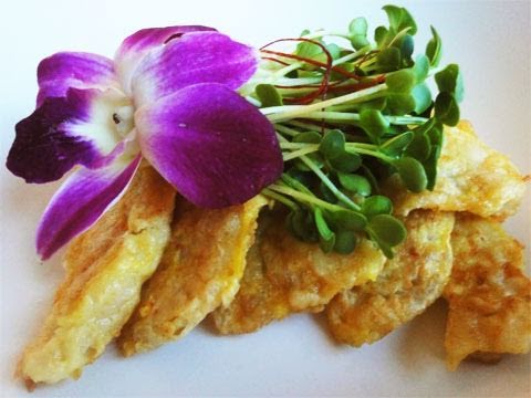 Pollock fish pancakes (dongtaejeon: 동태전) | Maangchi