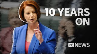 Ten years on from Julia Gillard's blistering misogyny speech | ABC News