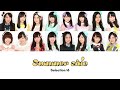 AKB48 - Summer side [Romaji/Colorcoded Lyrics]