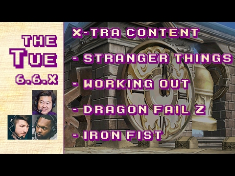 Tuesday 2017-02-07: Stranger Things, Working Out, Dragon Fail Z, Iron Fist, Etc. (6.6.X)