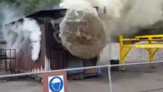 Backdraft feito em simulador