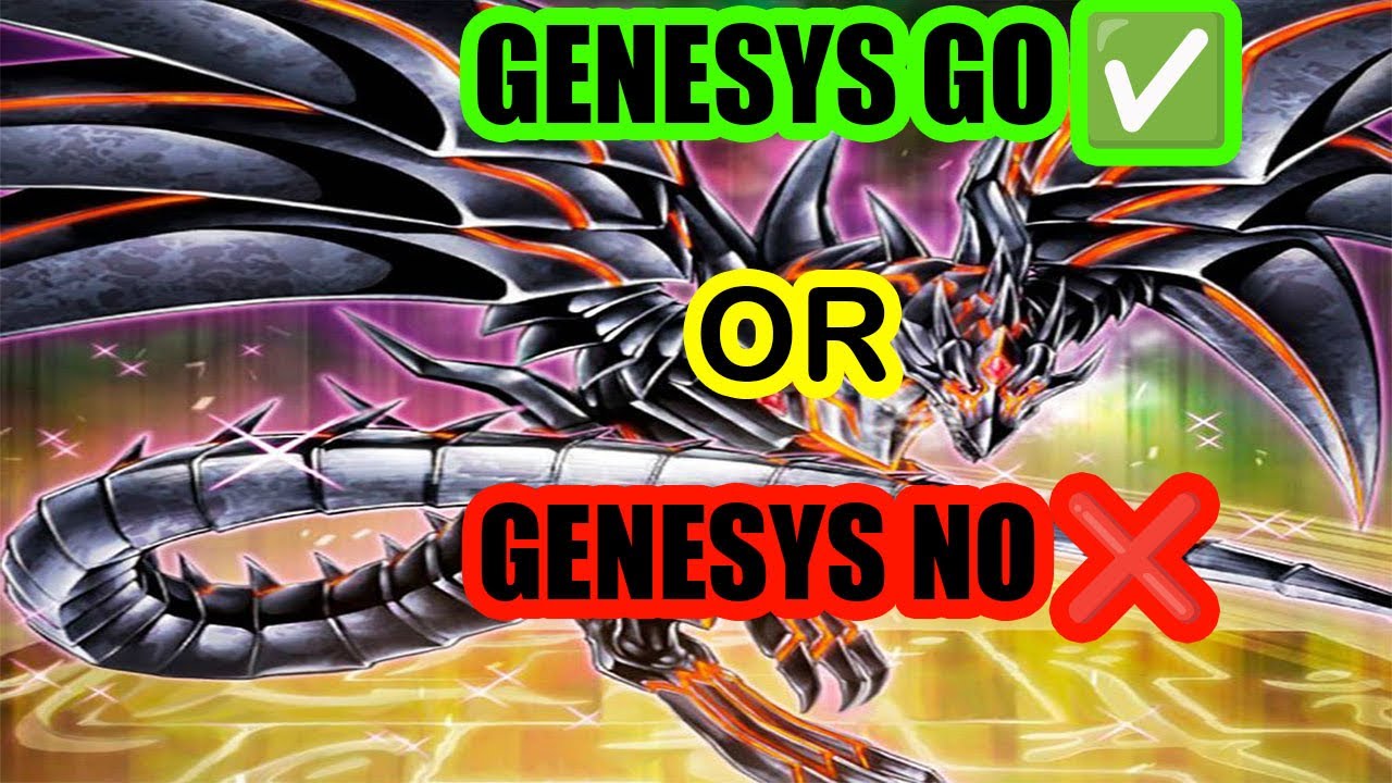 YUGIOH RED EYES DARKNESS METAL DRAGON GENESYS ОБЗОР