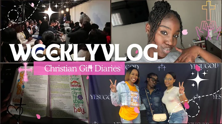 Christian Girl Diaries💓| Bible Study, New Career Beginnings & Gospel Skate Night ✝️| Weekly Vlog