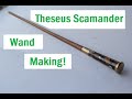 Making Theseus Scamander's wand from Fantastic Beasts! Hand made Wooden Wand making! :-)