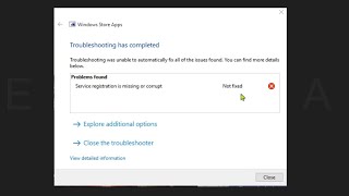 Service Registration is Missing or Corrupt (100% FIXED)