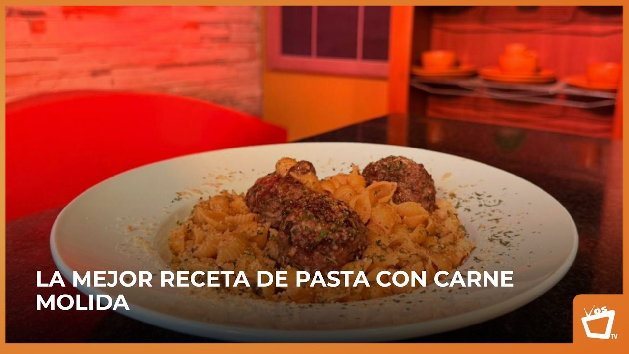 La MEJOR receta de pasta con carne molida