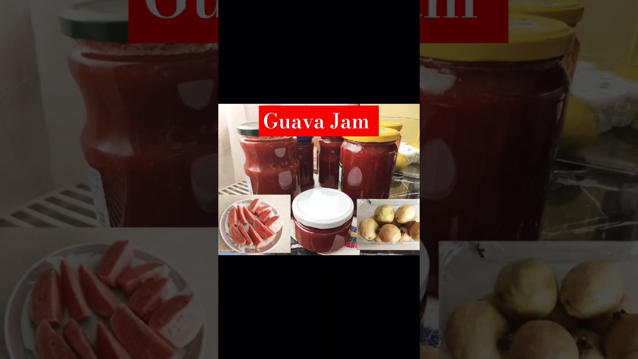 Guava Jam without pectin 