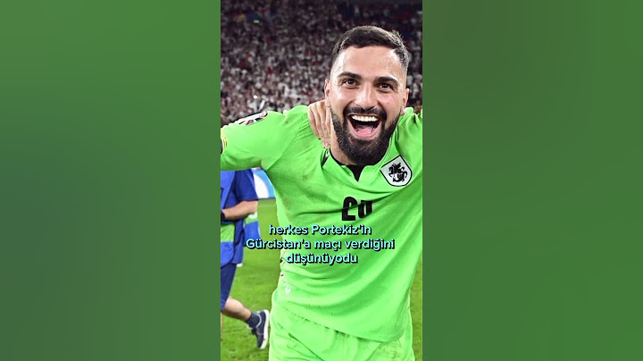 Gürcistan'ın Portekiz'i 2-0 Yenidiği Maçı Gürcistan Kalecisi Mamardashvilli Kazandırmış.