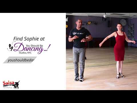 SHINES (Cross, Grapevine, Turn):  MOVE of the WEEK with Sophie & Franck!