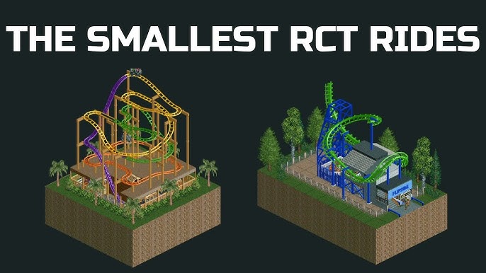 Rollercoaster Tycoon 2 player builds track that will outlast the universe