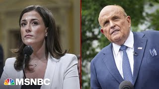 Report: Ex-Trump aide Cassidy Hutchinson says Rudy Giuliani groped her on January 6th