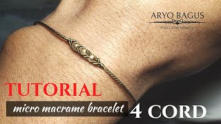 macrame bracelet tutorial | friendshipbracelet #tutorialmacrame #diybracelets