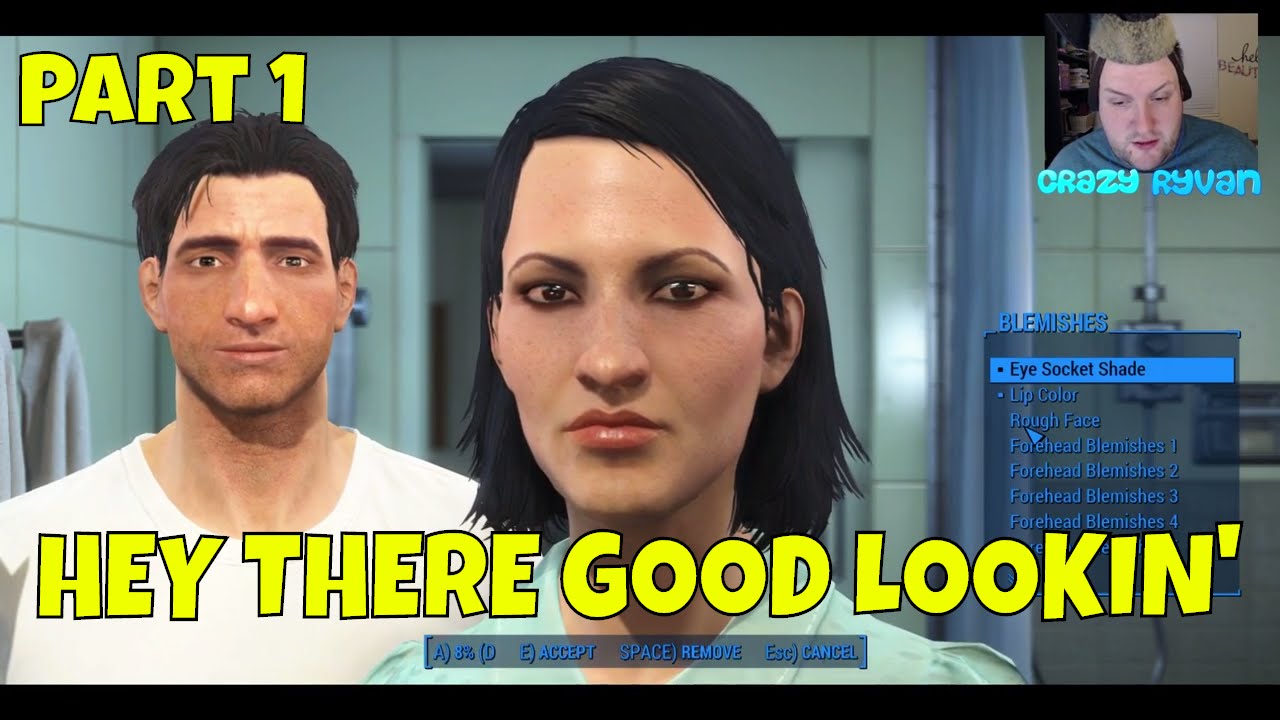 Fallout 4 w/ DLC PC 1080P Gameplay (Twitch VOD) Part 1 - Crazy Ryvan