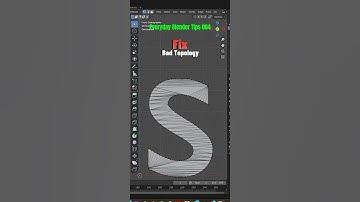 Fix bad topology  in Blender! 🛠️✨ #BlenderTips #shorts  #3dblender