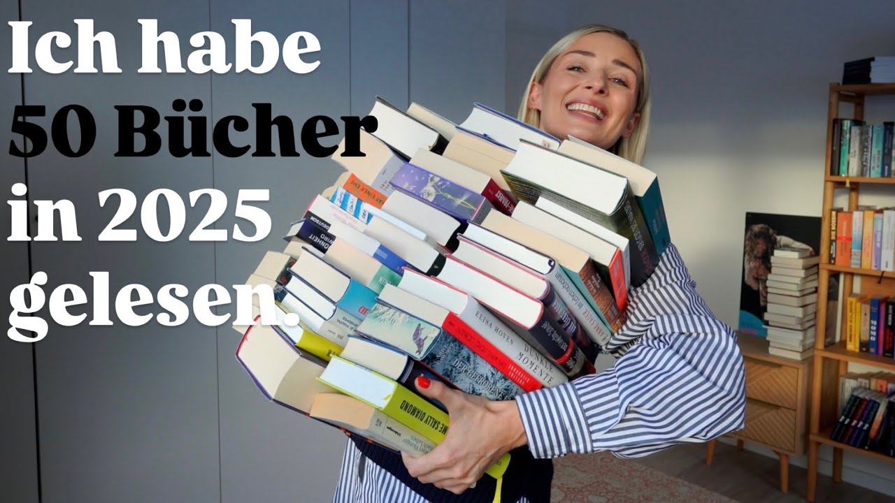 50 Bücher, die ich 2025 gelesen habe | OlesjasWelt