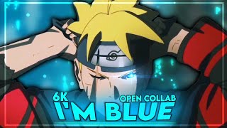 [ I'm blue ] - (CapCut) - Naruto mix - thanks for 6k - [Edit/AMV]
