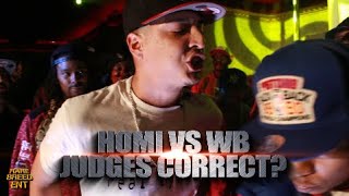 ONE OF THE MOST CONTROVERSIAL RBE JUDGED BATTLES