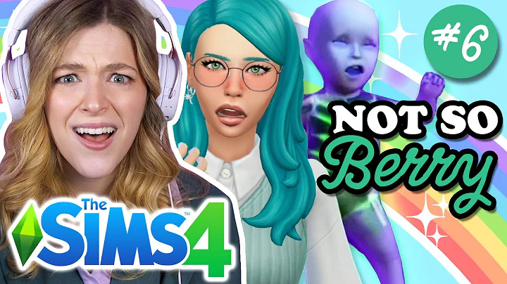 The Sims 4 But I Give Birth To An Alien | Not So Berry #6