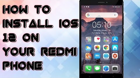 Install Iphone XS Rom On Your Android Phone | Ios 12 Install For Redmi Phone | 2019