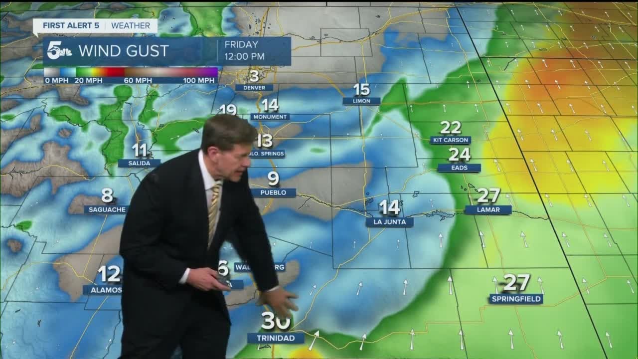 Warmth and fire danger returns on Friday - YouTube