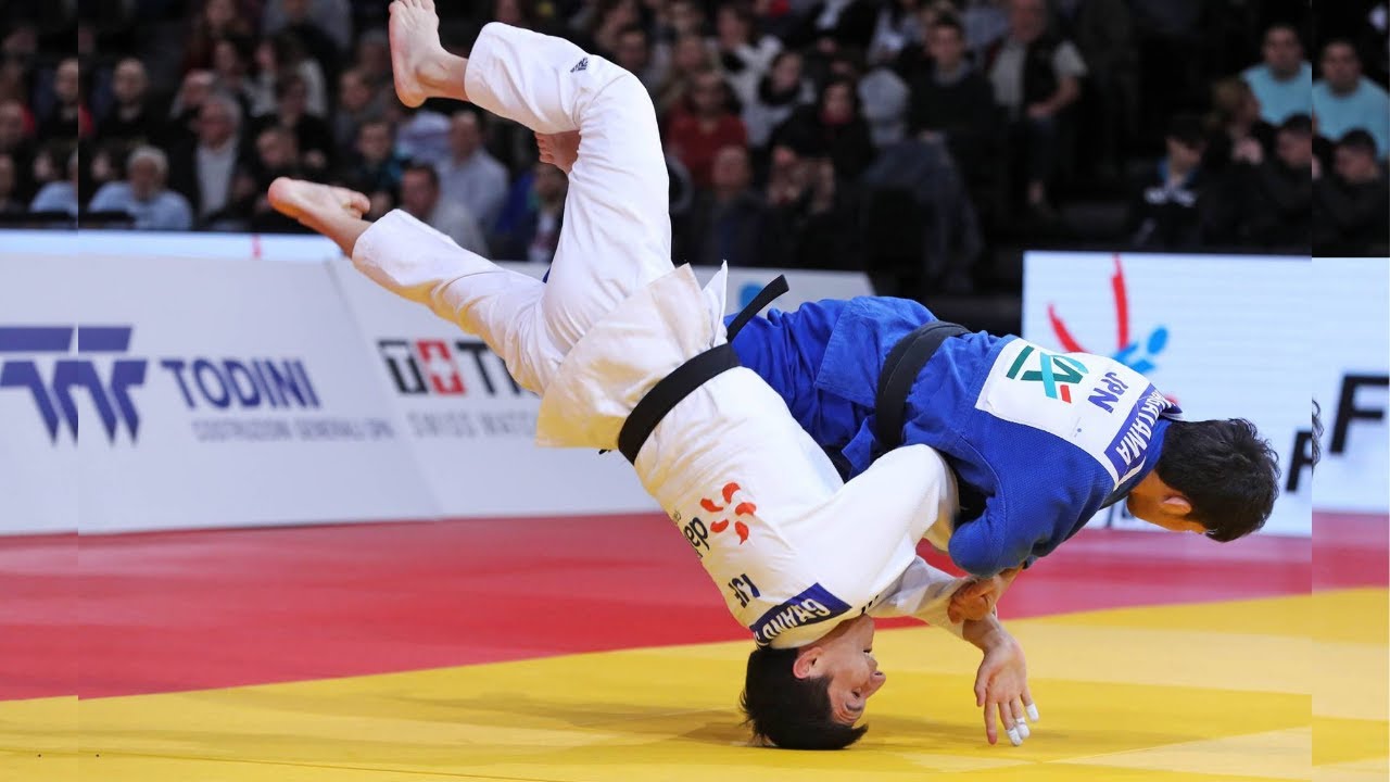 Diyorbek Urozboev vs Ryuju Nagayama | Round 2 -60 Paris Grand Slam 2017