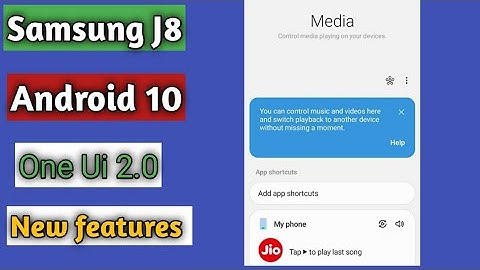 Samsung J8 android 10 update  new features | 15+ Hidden features | One UI 2.0