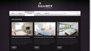 Interior & Furniture Responsive Website Template