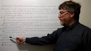 Tutor Nick P Lesson (71) The Difference Between Monetary , Financial and Fiscal