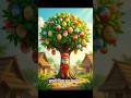 Farmer and pigeon plant Kinder Joy tree 😭 #ai #pigeon #farmer