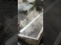 Traditional Blacksmith Technique for Hardening a Grass Cutting Tool #heattreatment #quenching