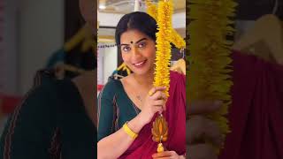 Hot Anitha Aunty In Red Saree Part3