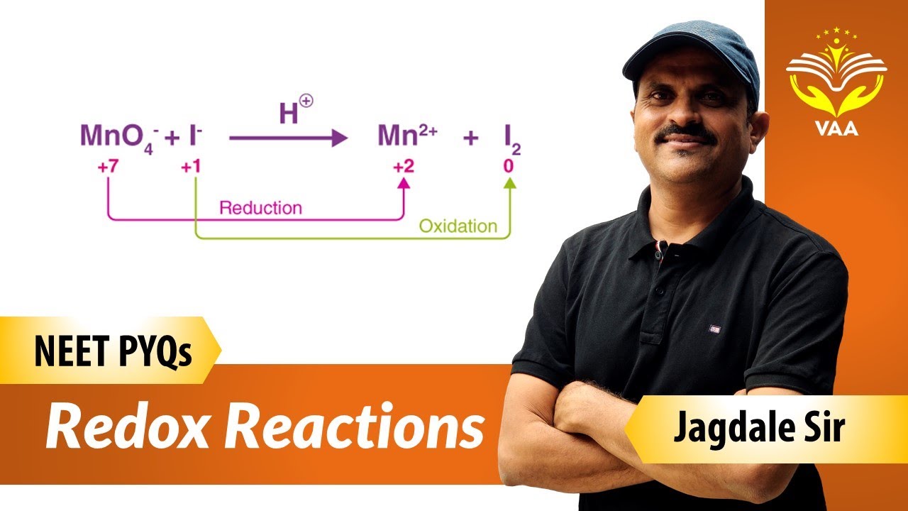 NEET Chemistry | Redox Reaction | PYQ Series | Jagdale Sir | VAA-Latur