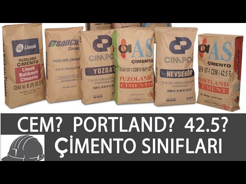 Video: Portland çimentosu - nedir bu? Markalar, özellikler