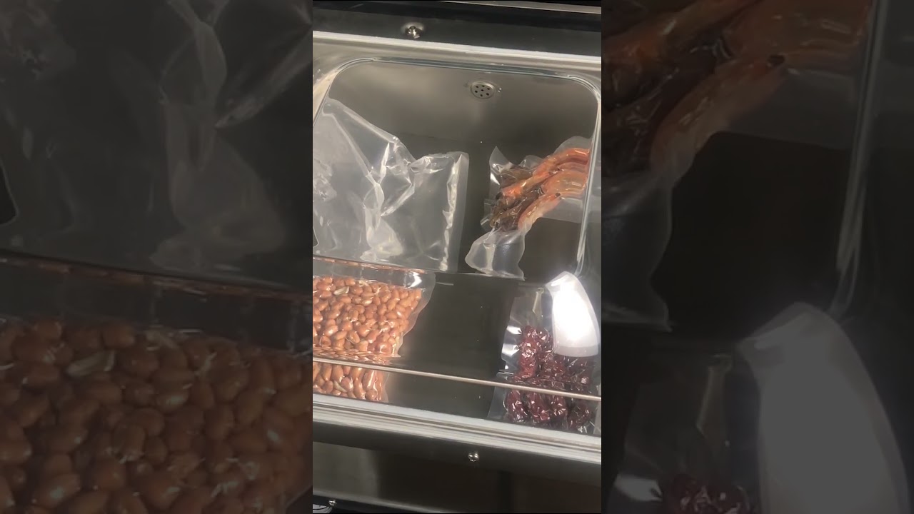 How to use single chamber vacuum packing machine for food,rice