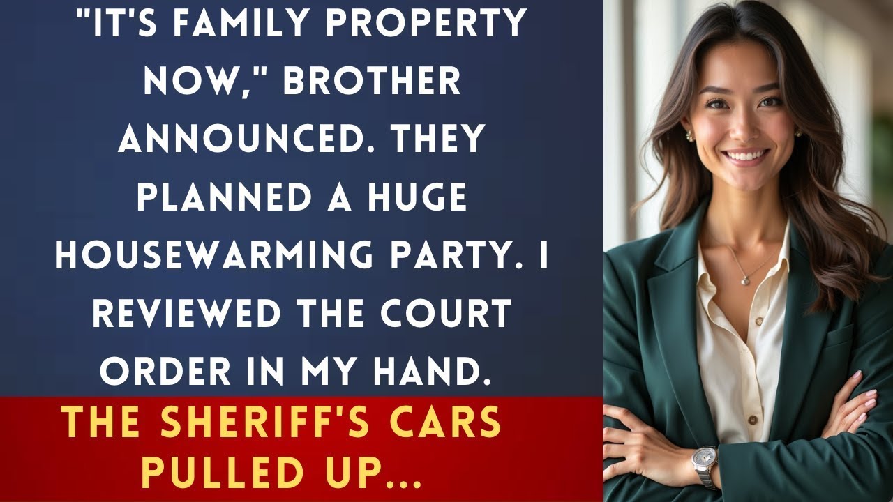 During Family Meeting, Brother Claimed My Beach House—Then The Judge Called