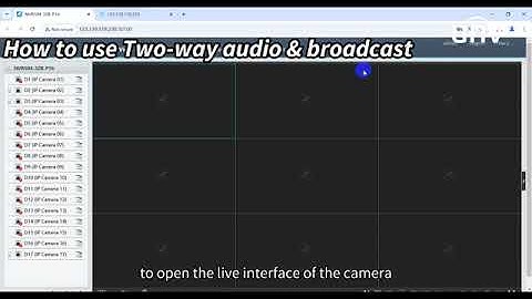 How to Configure and Use IP Speaker on NVR
