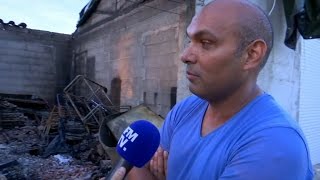 Des riverains ont tout perdu après l'incendie à Vitrolles