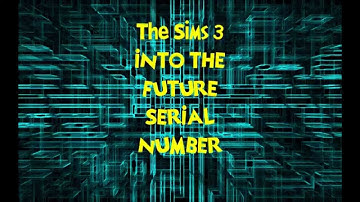 The Sims 3 Into the Future Serial Number