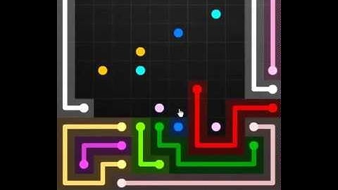 12 × 12 MANIA LEVEL 29 - FLOW GAME ON FACEBOOK Connect the dots