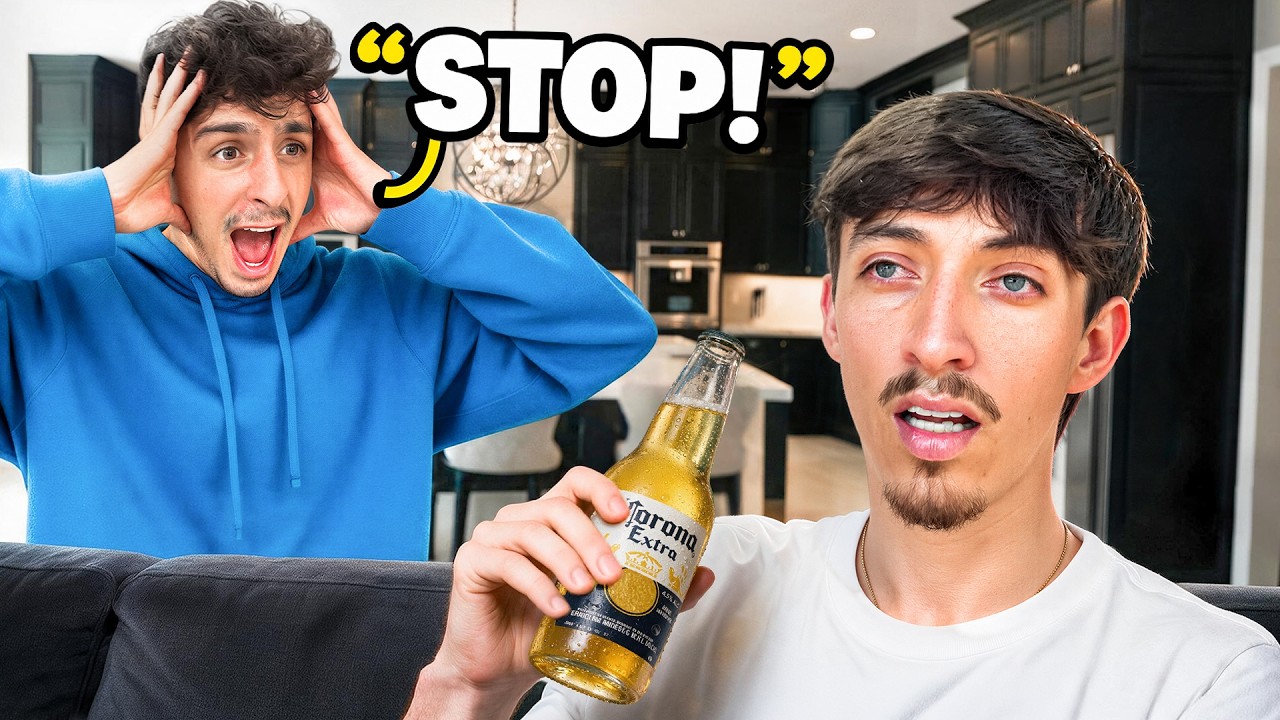 DRUNK PRANK ON MY BEST FRIEND! (ft. Rug)