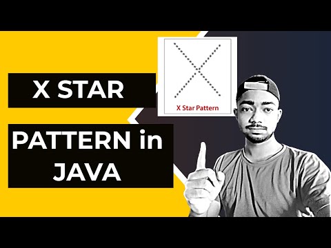 Star Patterns Program in java || Pattern problem solving series