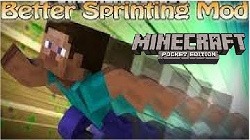 Minecraft Pocket Edition 0.8.1 - Sprinting Mod!