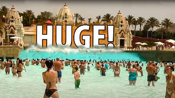 Worlds biggest artificial wave! Tenerife - Siam Park