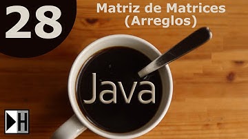 Matriz de matrices (Arreglos) en Java [Curso Java NetBeans] [28/33]