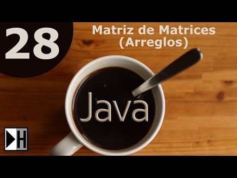 Matriz de matrices (Arreglos) en Java [Curso Java NetBeans] [28/33]