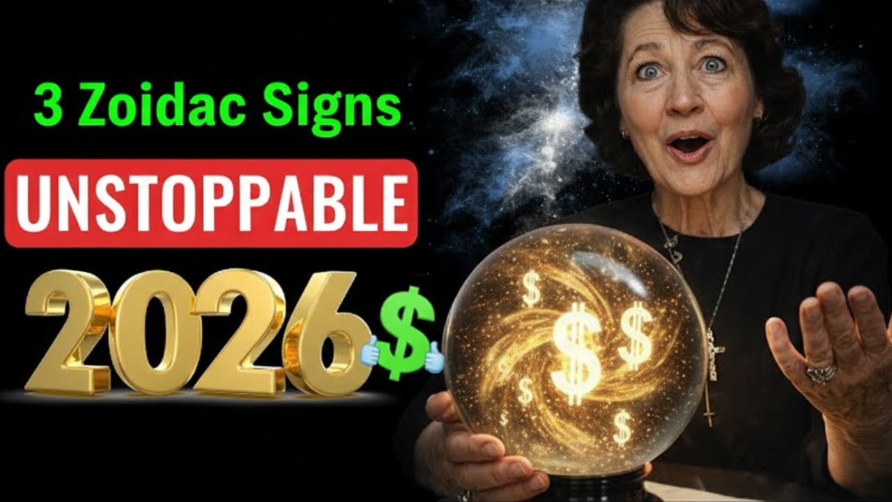 3 Zodiac Signs That Will Be FINANCIALLY UNSTOPPABLE in 2026 🤑