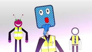funny little haha animation test for 24 frames